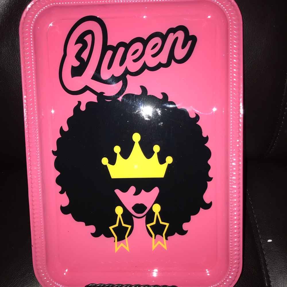 Pink custom tray